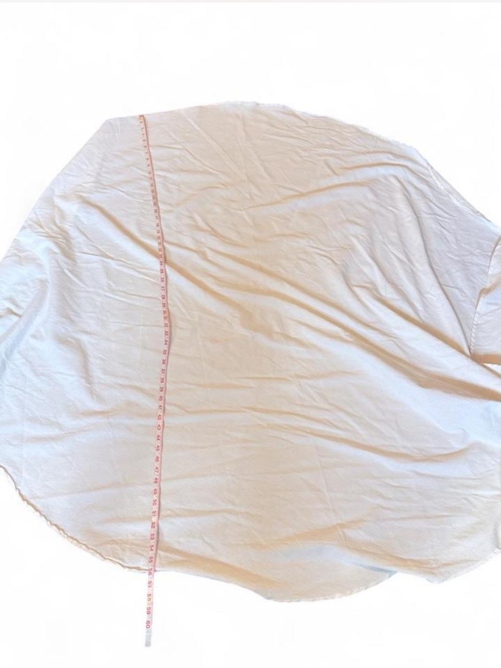 Our Table Cream Round Home 56 in. Tablecloth